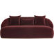 Astrid Merlot Sofa